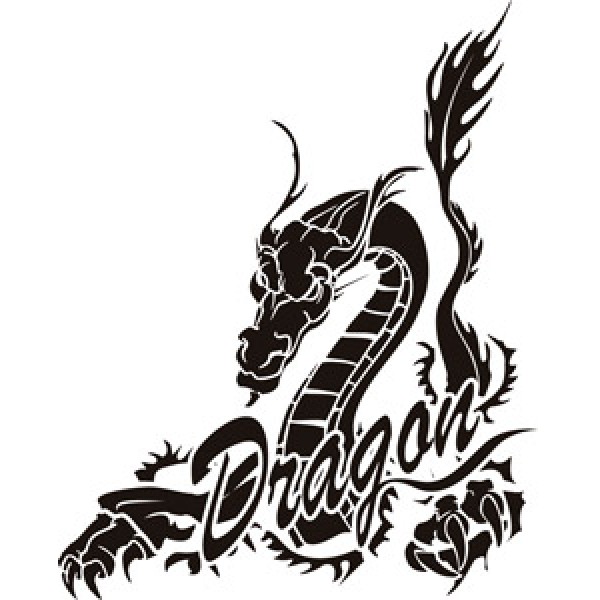 Дракон (Dagon) черный (33х41) комплект