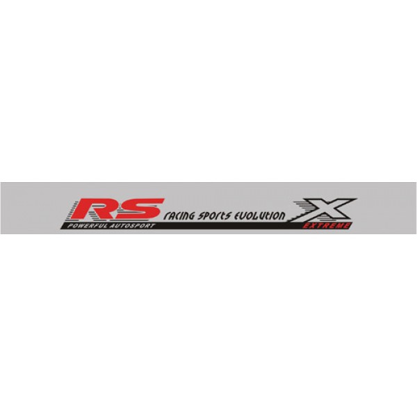 RS extreme: серебряный фон(16.5х130)