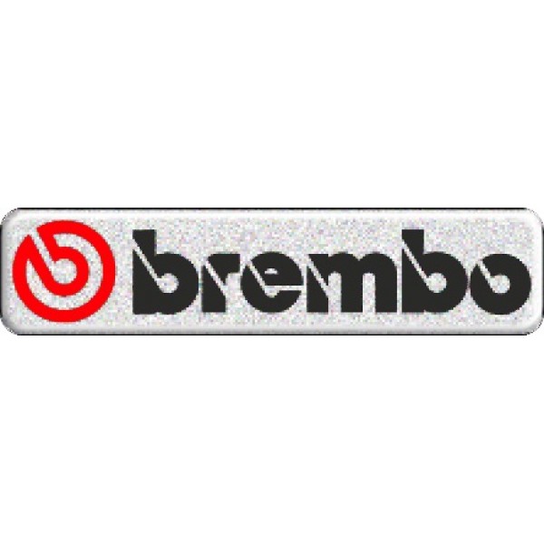 объемная  эмблема " Brembo "  (2,7х11,2 см)