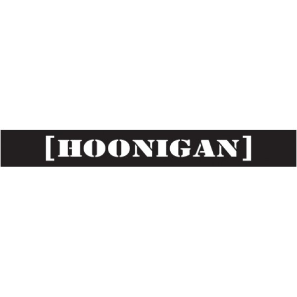 Hoonigan: черный фон (16.5х130)